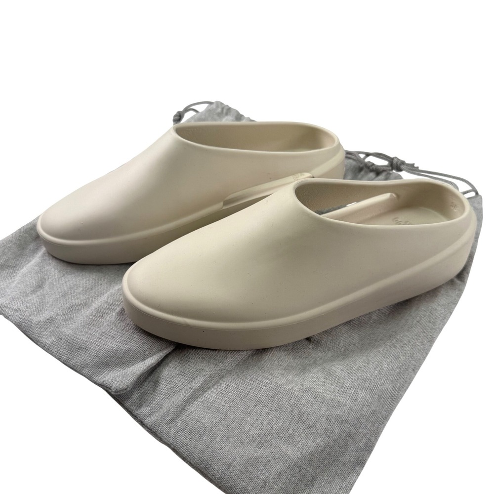 Fear Of God California Mule White Slip On Shoes Womens 8 EU 39 (Read Details)